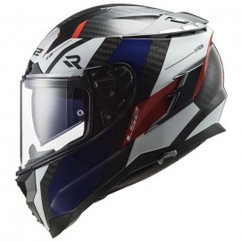 FF327 Challenger C Alloy Carbon Weiss Blau Rot