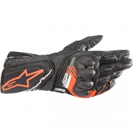 SP-8 V3 Glove Noir Rouge Fluo