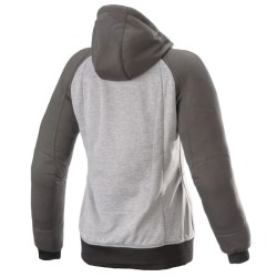 Stella Chrome Sport Hoodie Grau Rosa