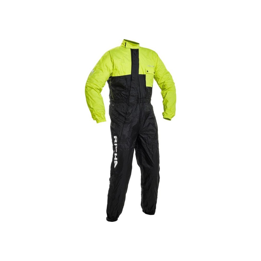 Simple Combi Pluie Noir Jaune