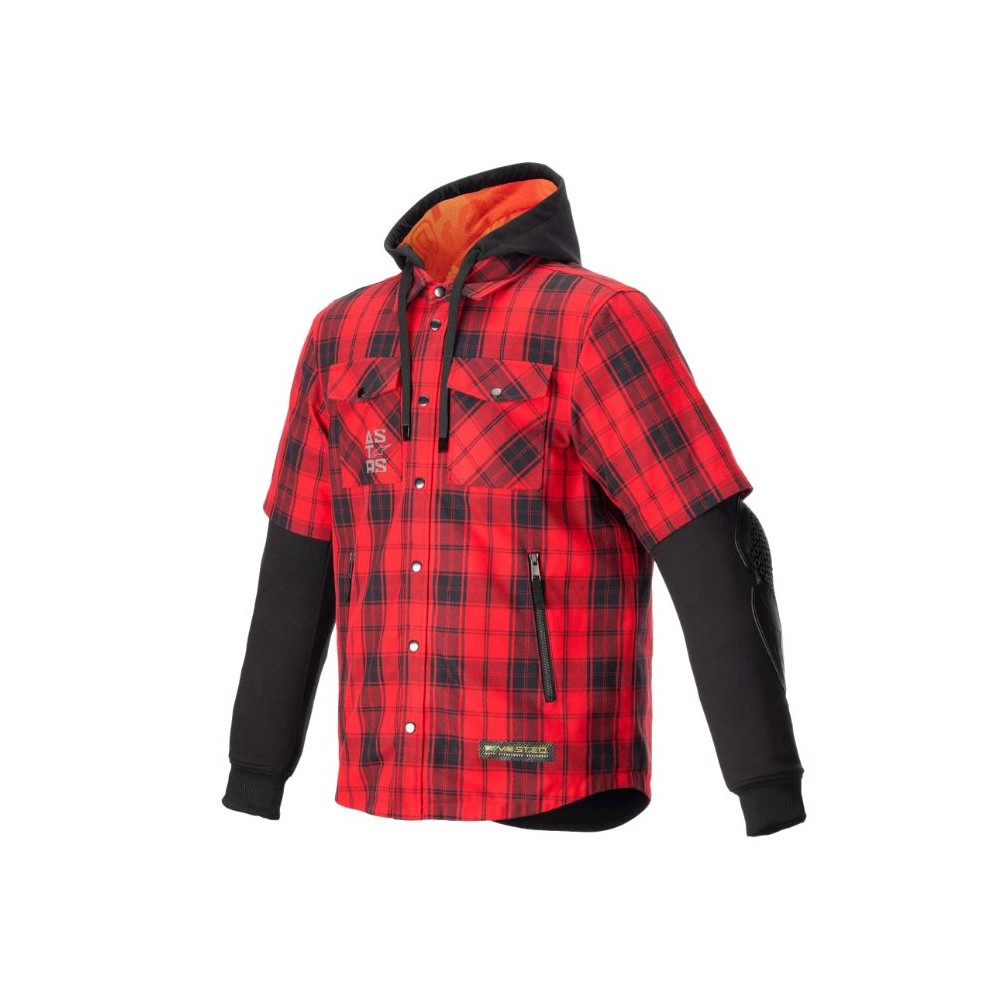 MO.ST.EQ Tartan Noir Rouge