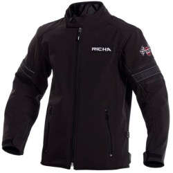 Toulon 2 Softshell Enfant Noir